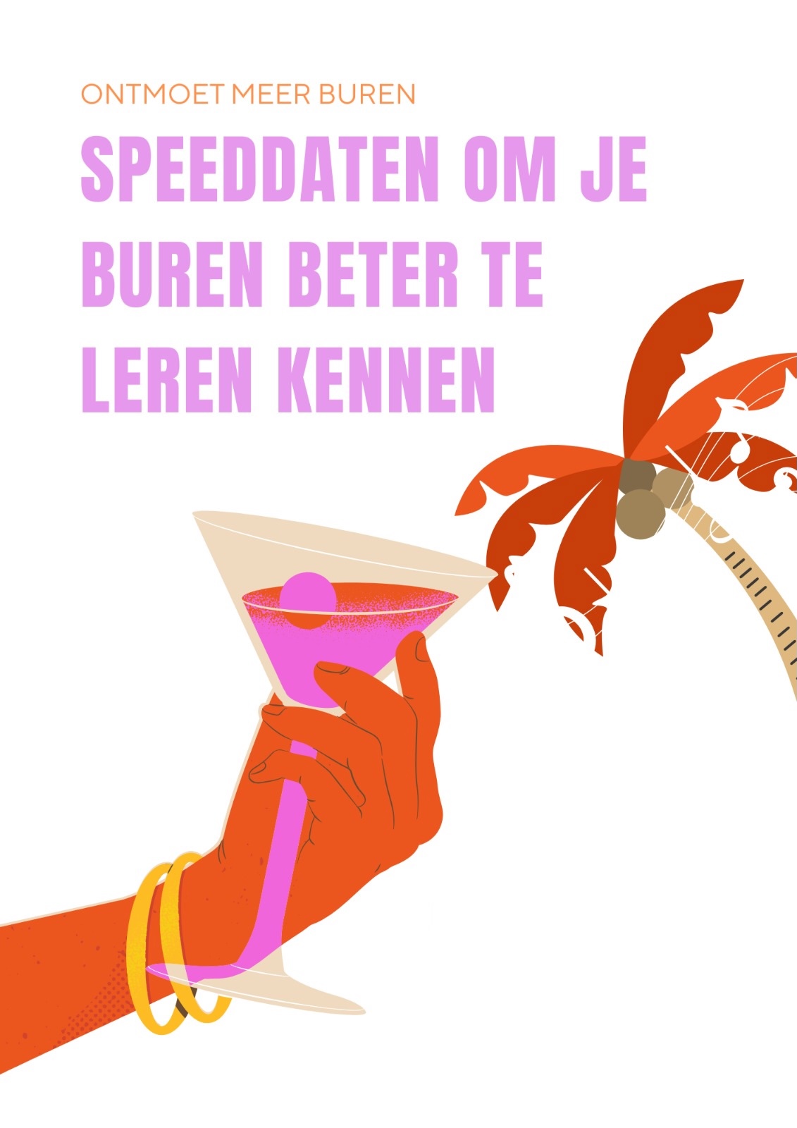 Speeddaten om je buren beter te leren kennen